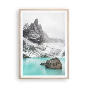 Pôster com moldura de carvalho claro - Na guarda - 70x100 cm