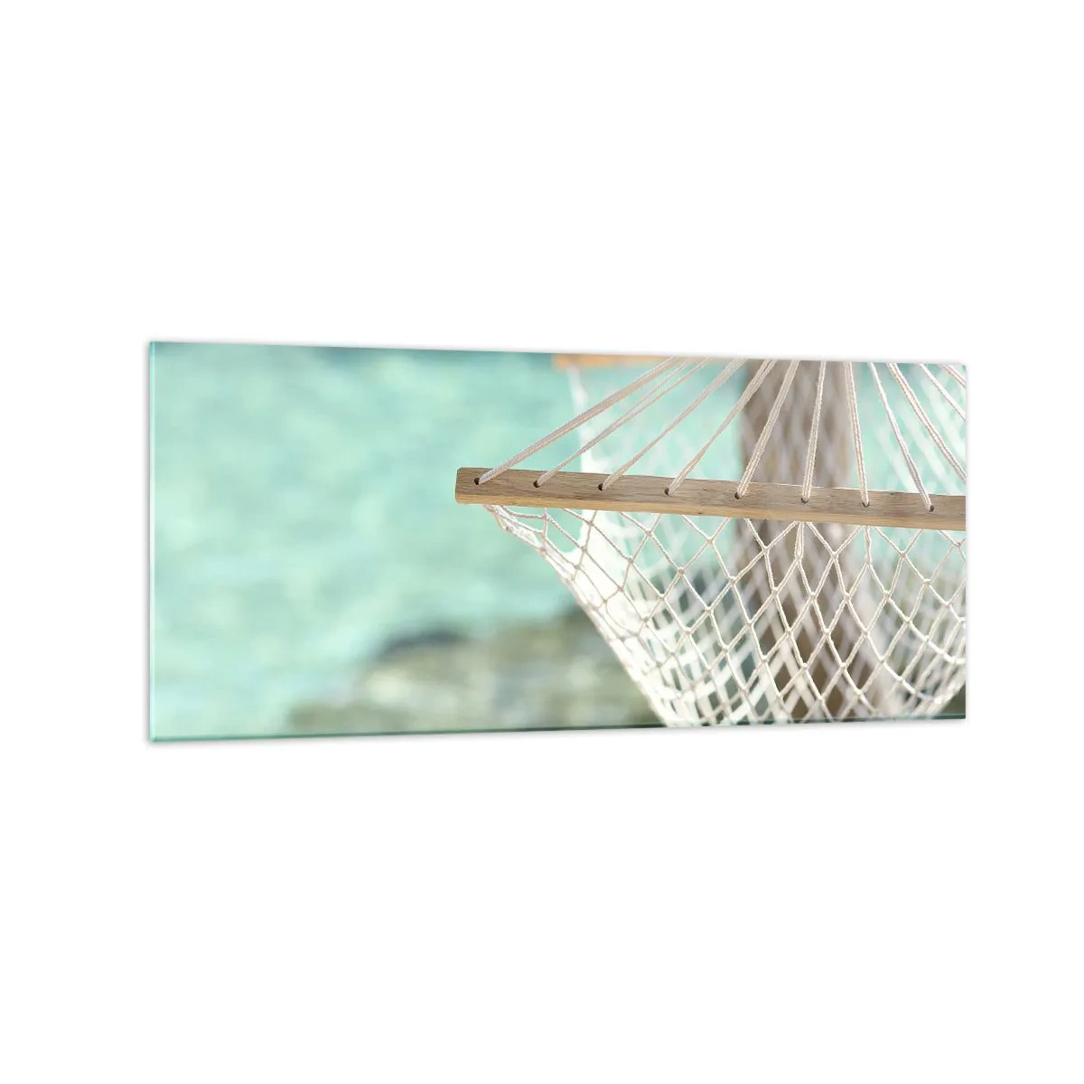 Quadro em vidro - Hora de relaxar - 120x50 cm