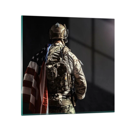 Quadro em vidro - É por isso - 60x60 cm