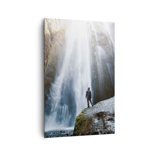 Quadro em tela - Restabelecimento das proporções - 80x120 cm