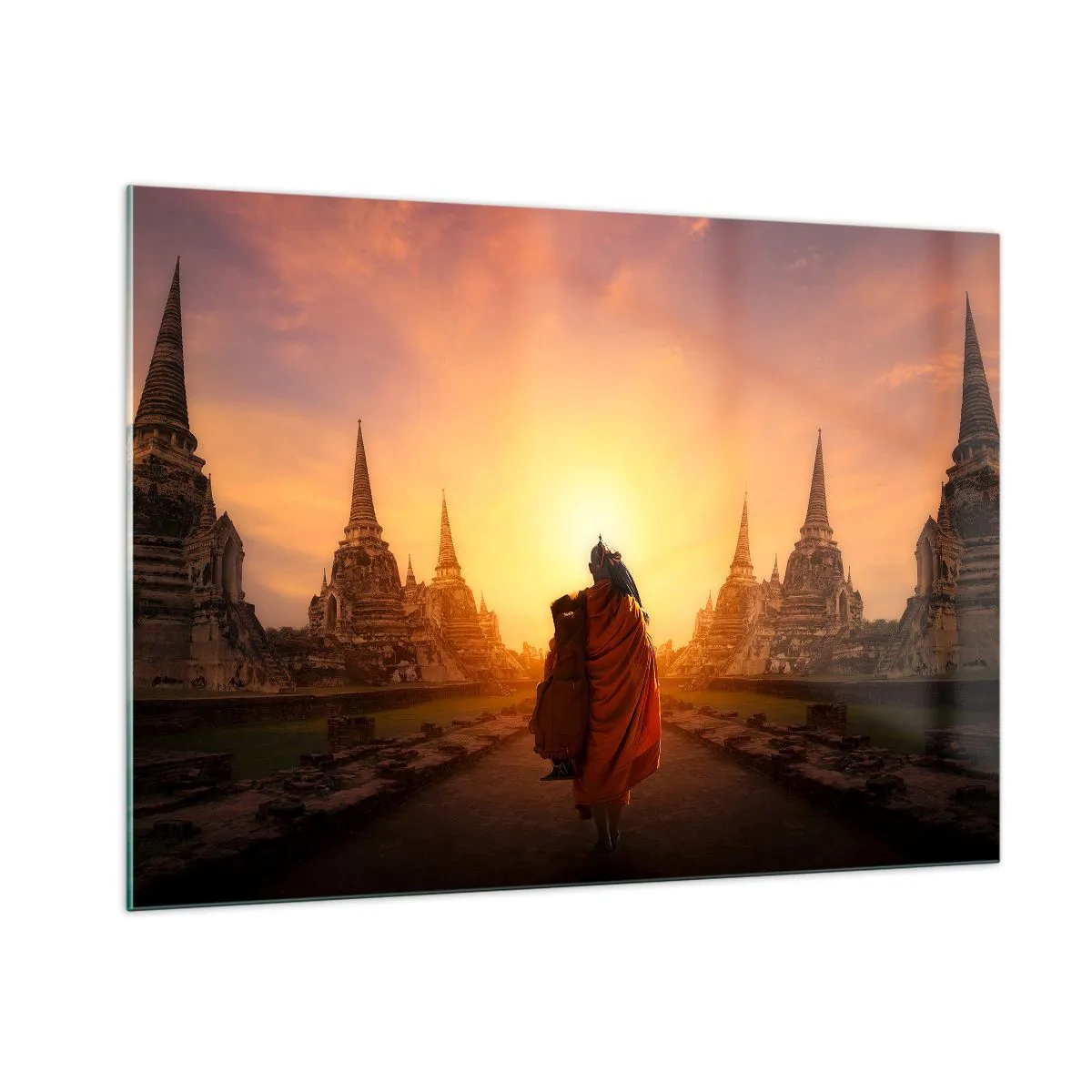 Quadro em vidro - Em paz para a eternidade - 100x70 cm