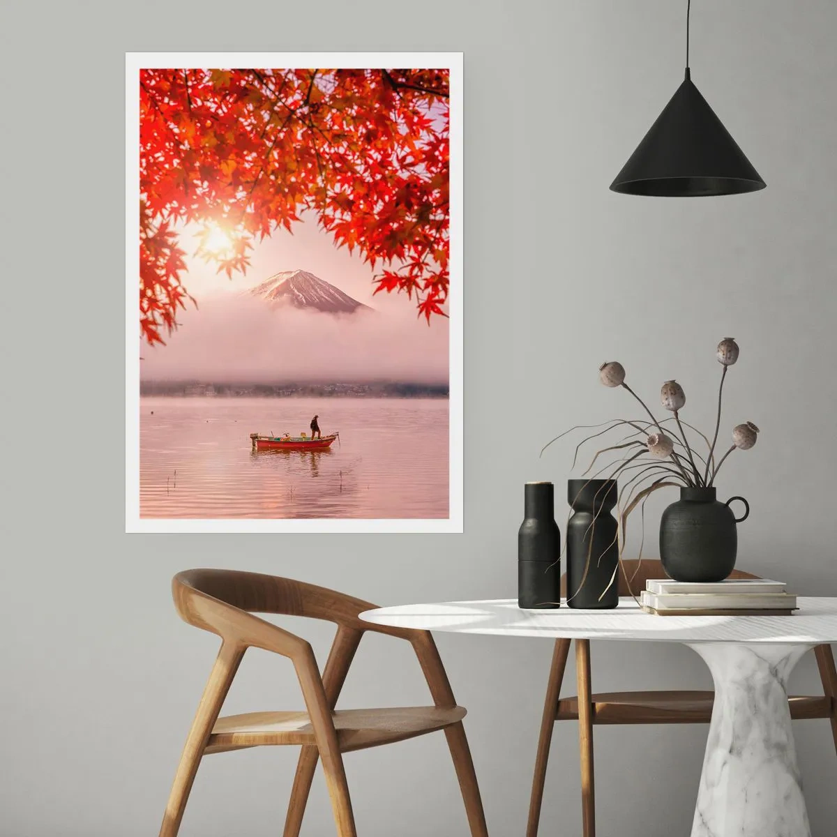 Pôster - No clima japonês - 50x70 cm
