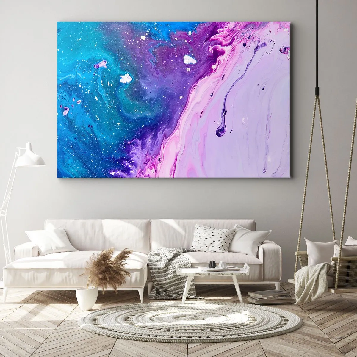 Quadro em tela - Yin e yang - 70x50 cm