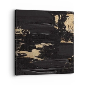 Quadro em tela - Rastro de toque - 30x30 cm