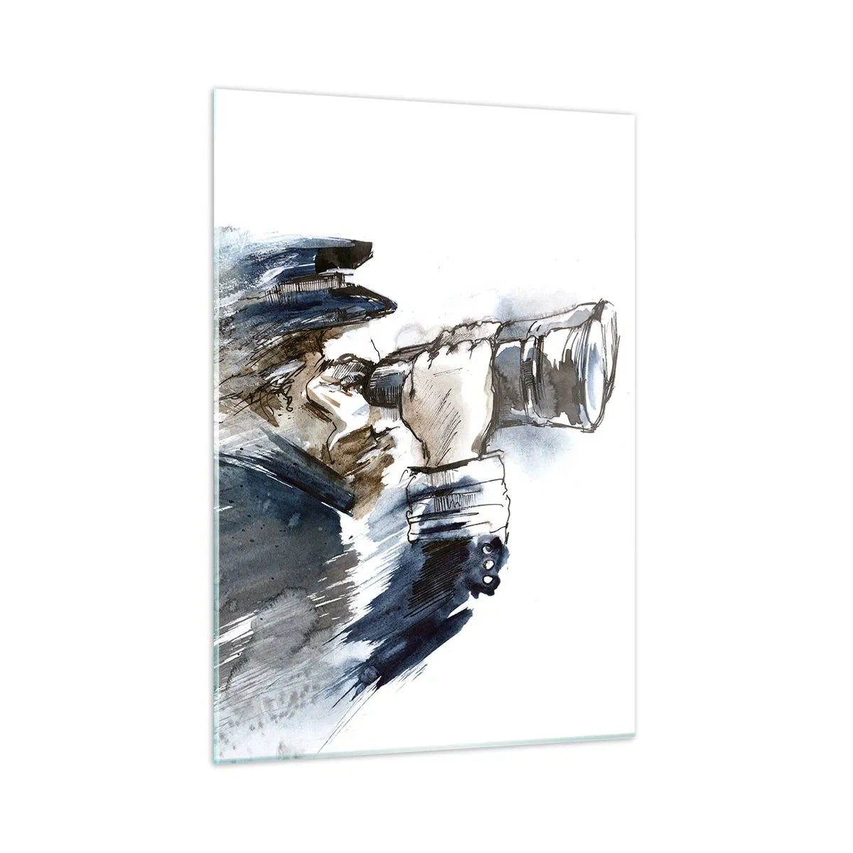 Quadro em vidro - Dez na escala Beaufort! - 50x70 cm