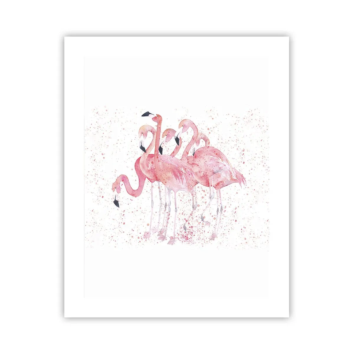 Pôster - Conjunto cor-de-rosa - 40x50 cm