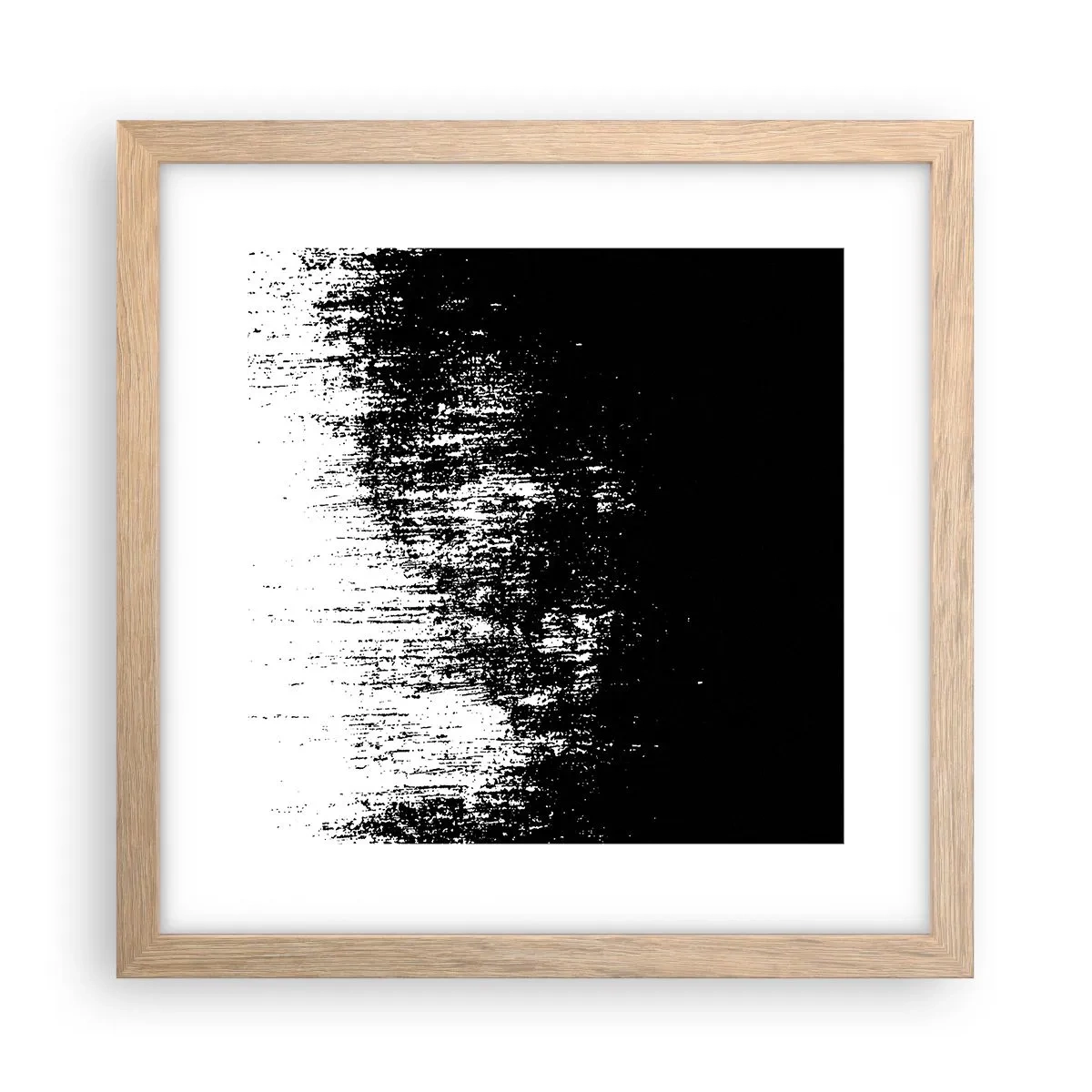 Pôster com moldura de carvalho claro - E o vencedor é... - 30x30 cm