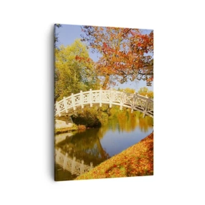 Quadro em tela - Na ponte branca dos suspiros - 50x70 cm