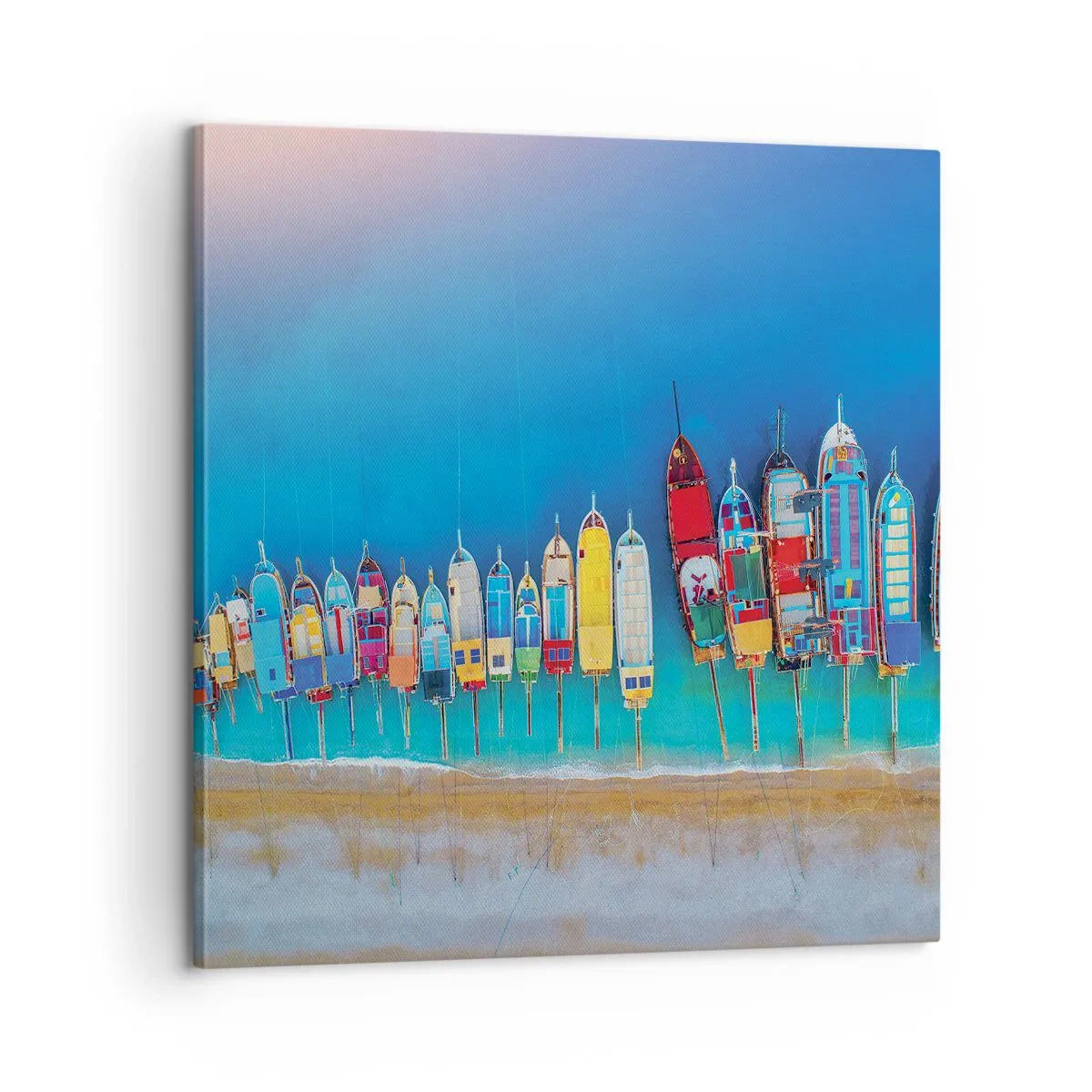 Quadro em tela - Vista panorâmica - 60x60 cm