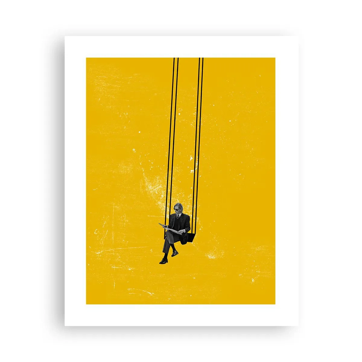 Pôster - Dia como todos os dias - 40x50 cm