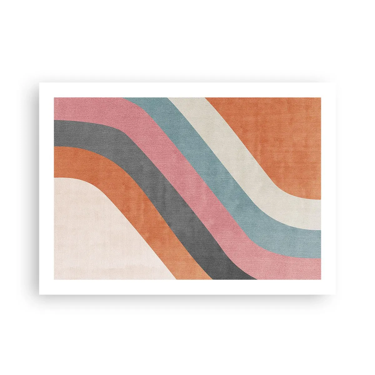 Pôster - Composição diagonal – movimento - 70x50 cm