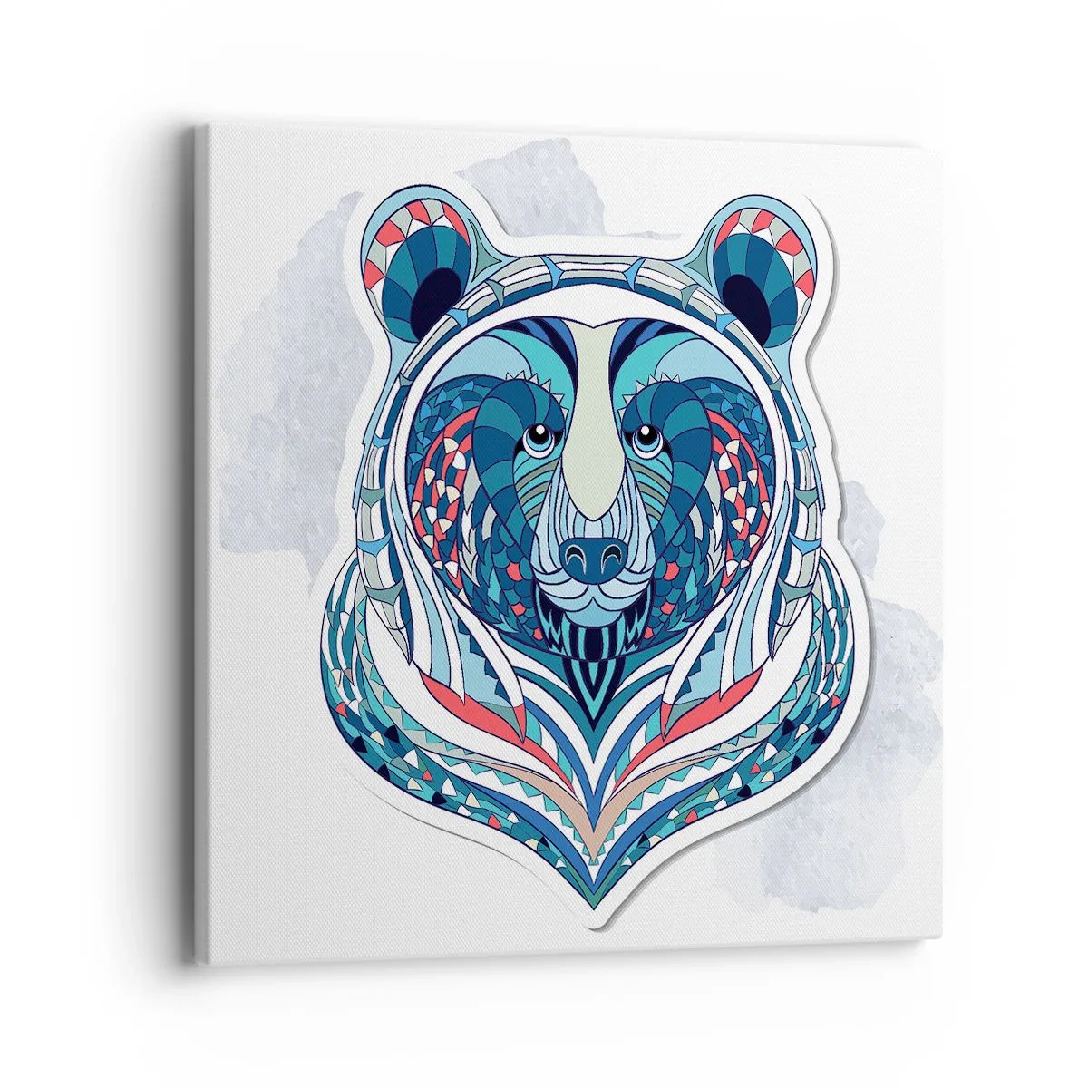 Quadro em tela - Eviva Gronelândia! - 40x40 cm