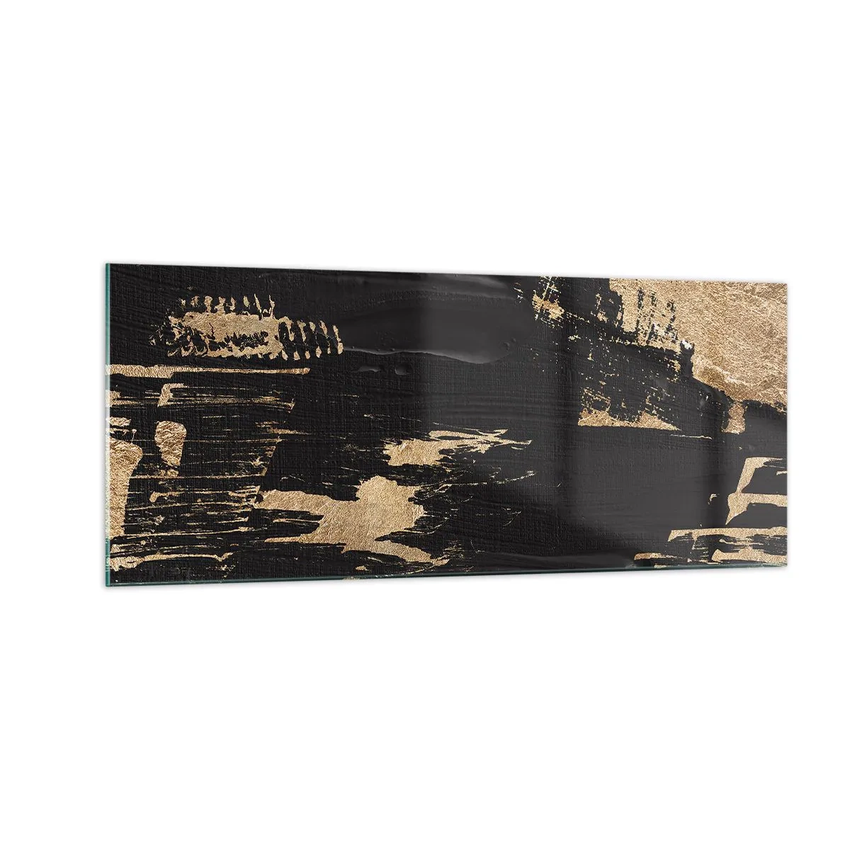 Quadro em vidro - Rastro de toque - 100x40 cm