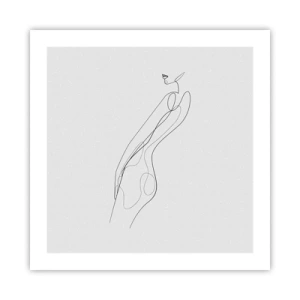 Pôster - Apenas uma promessa - 50x50 cm