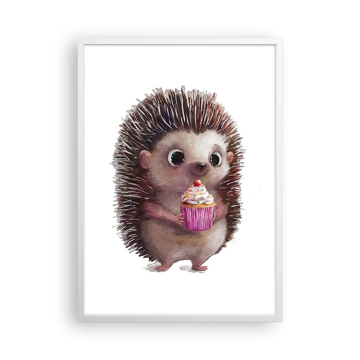 Pôster em moldura branca - A celebração é diária - 50x70 cm