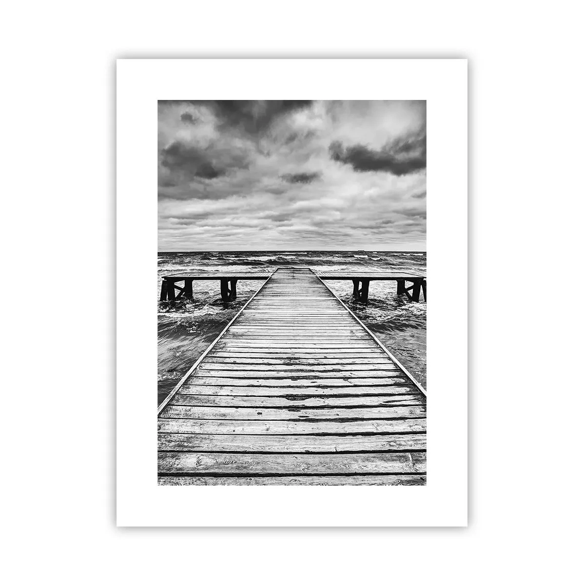 Pôster - Estou à espera do vento, que vai dispersar... - 30x40 cm