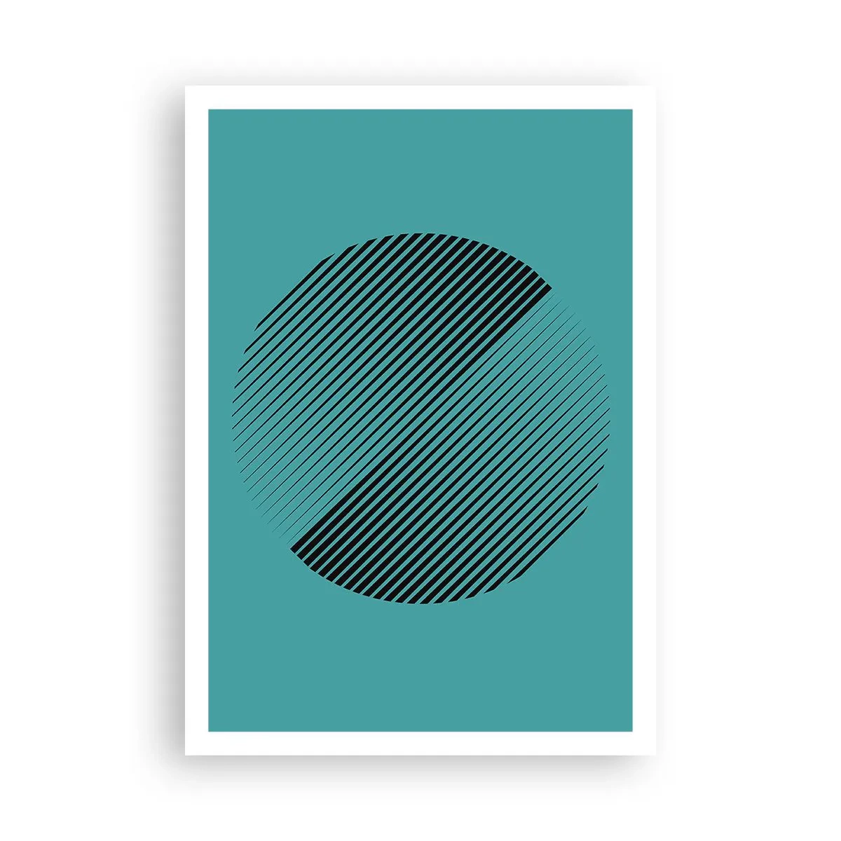 Pôster - Círculo – uma variação geométrica - 70x100 cm