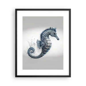 Pôster com moldura preta - Uma piada sutil da natureza - 40x50 cm