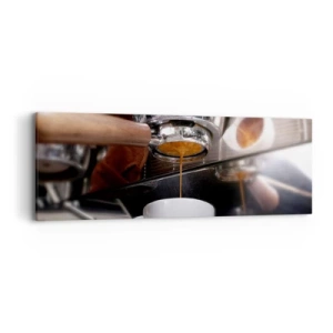 Quadro em tela - Boa hora do dia - 90x30 cm