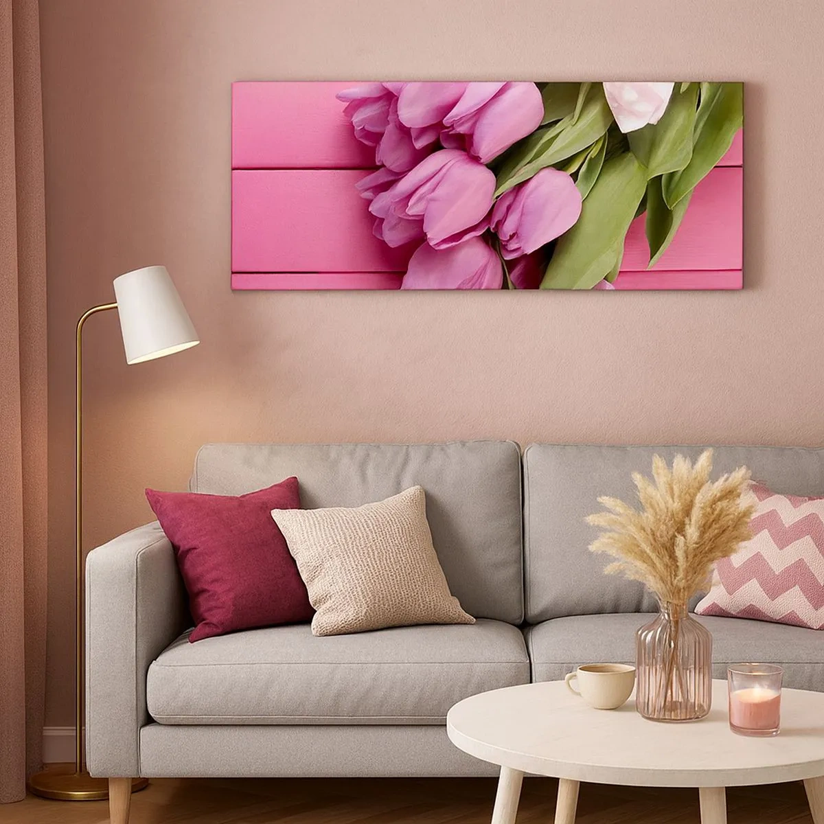 Quadro em tela - Só para si - 100x40 cm