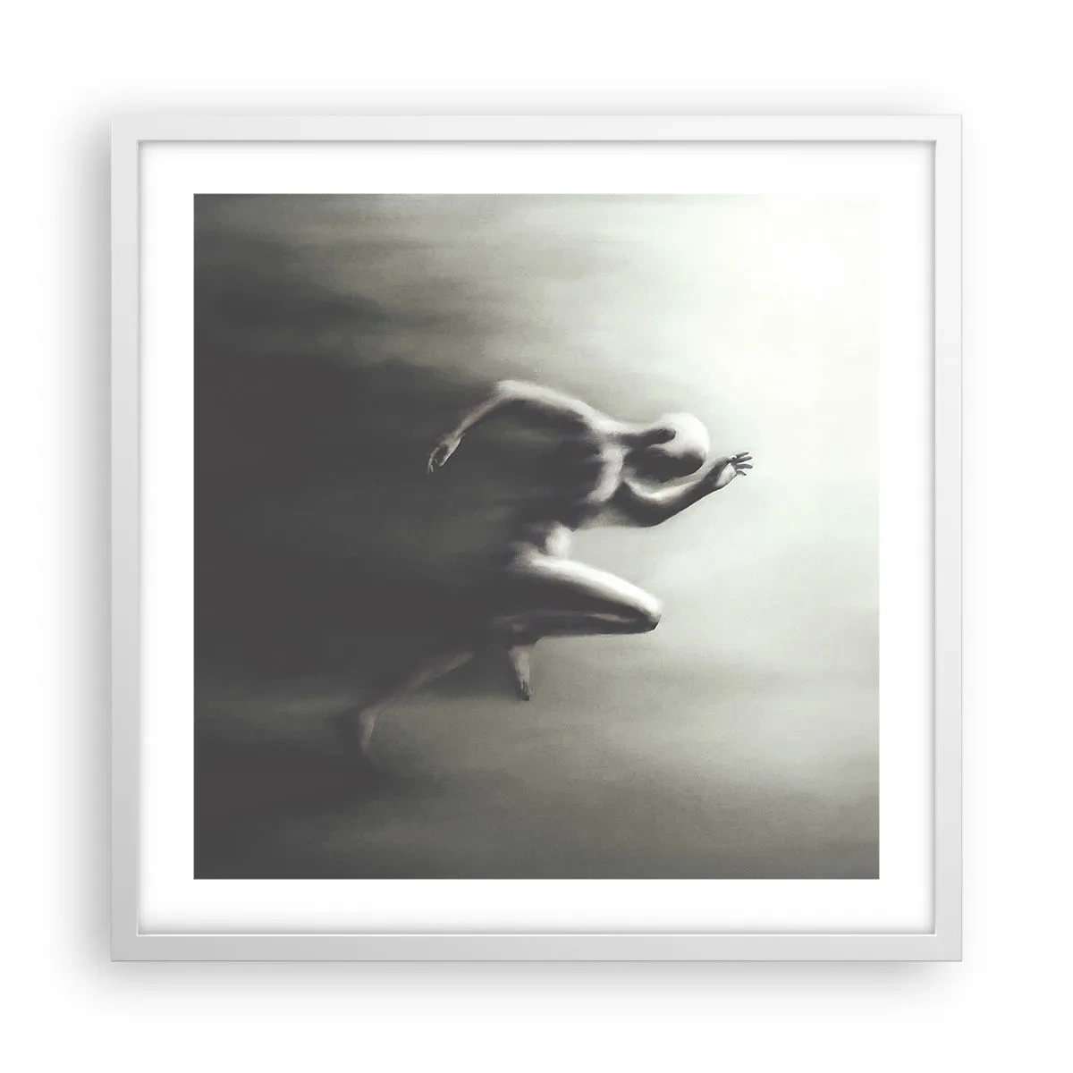 Pôster em moldura branca - Irresistível - 50x50 cm