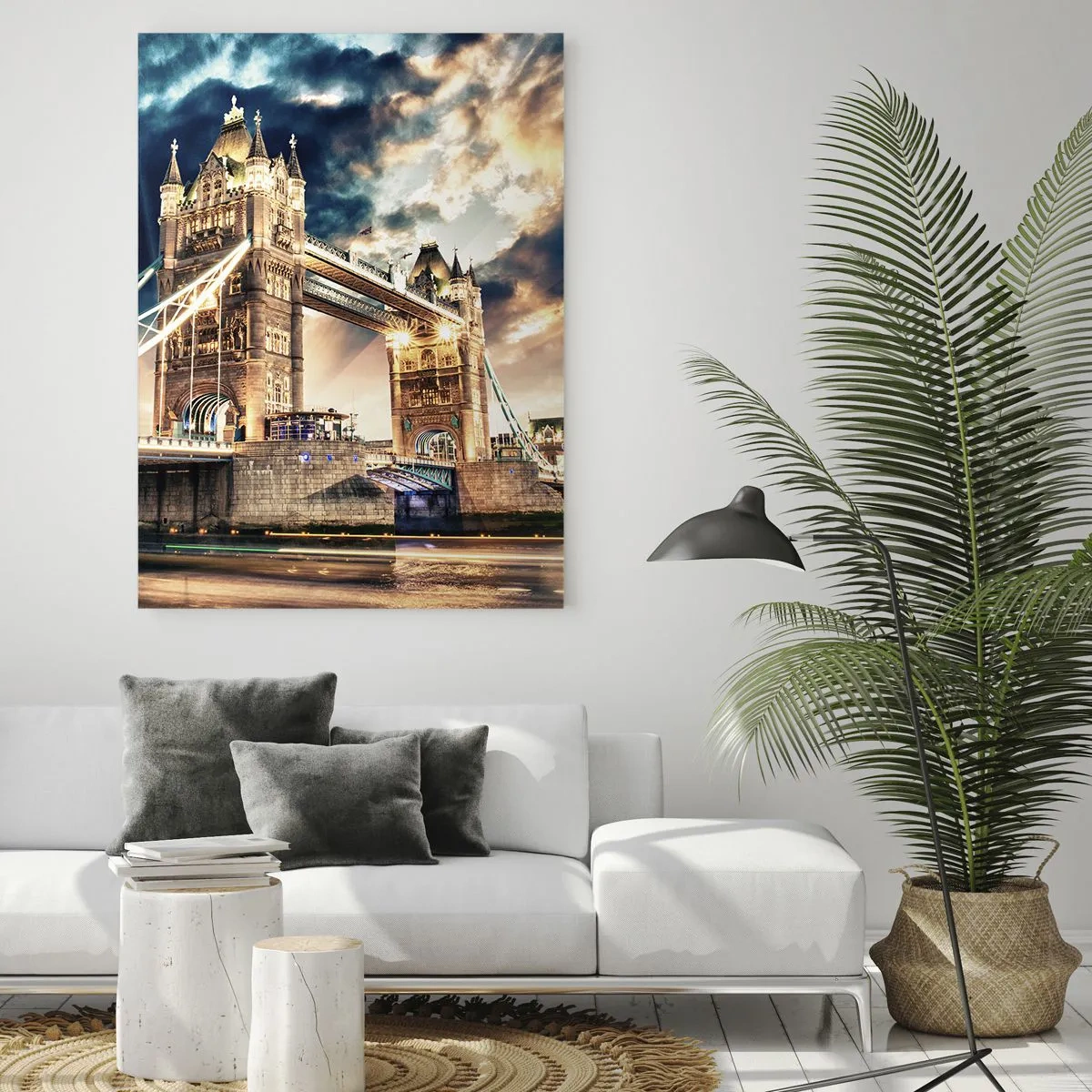 Quadro em vidro - Monumento ao Império Vitoriano - 70x100 cm