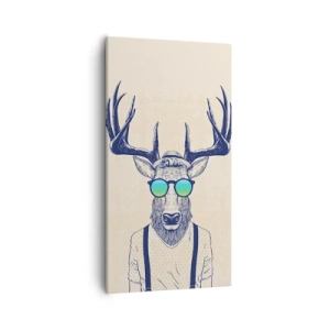 Quadro em tela - E quem esperavas? - 55x100 cm