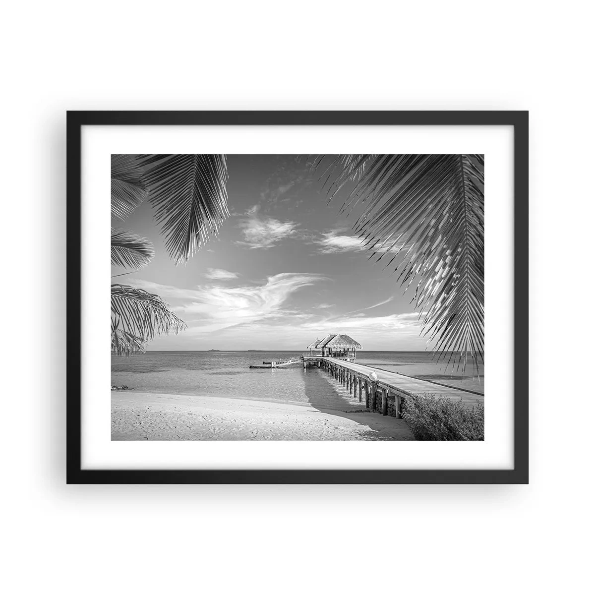 Pôster com moldura preta - Memória ou sonho? - 50x40 cm