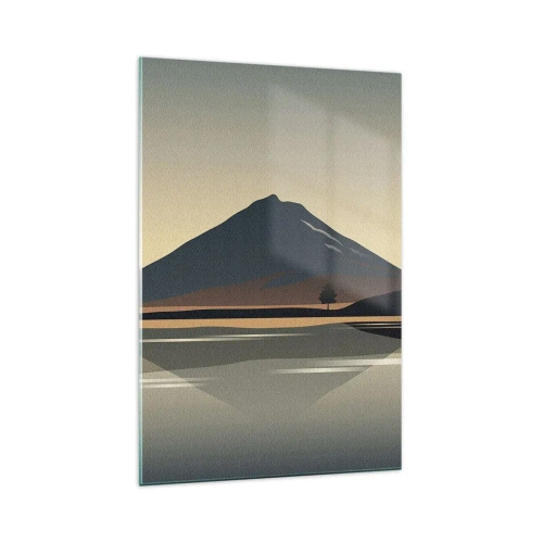 Quadro em vidro - Reflexo de espelho - 70x100 cm