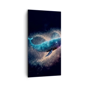 Quadro em tela - Existe um mundo assim… - 55x100 cm