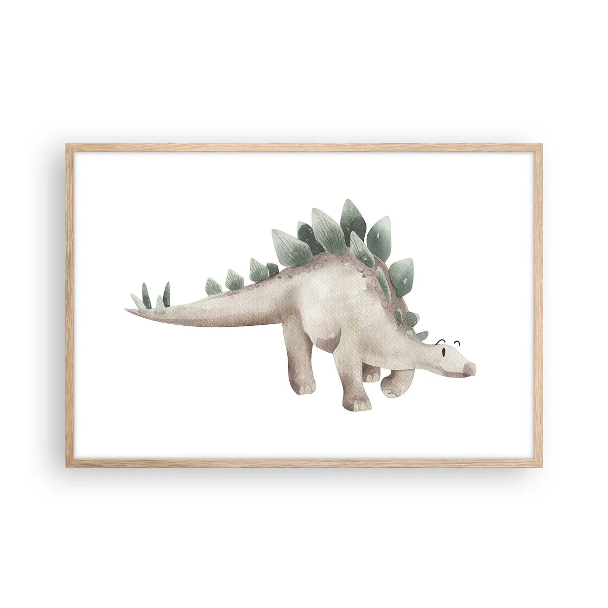 Pôster com moldura de carvalho claro - Seu amigo - 91x61 cm