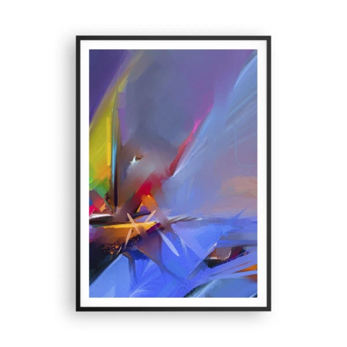 Pôster com moldura preta - Como as asas de um pássaro - 70x100 cm