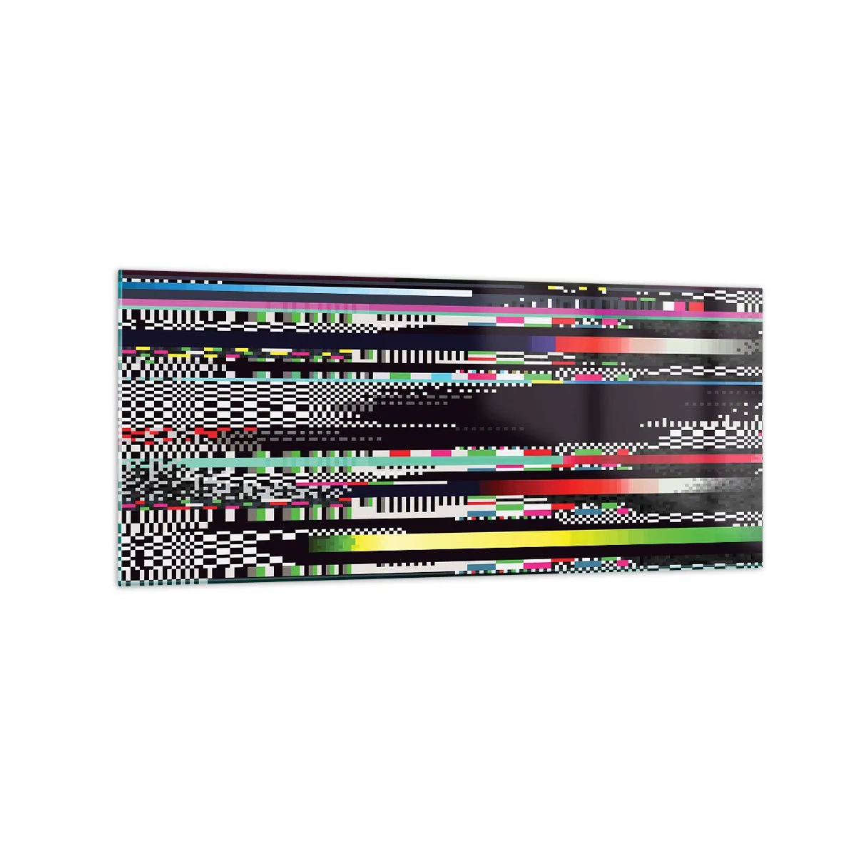 Quadro em vidro - A imagem da realidade - 120x50 cm