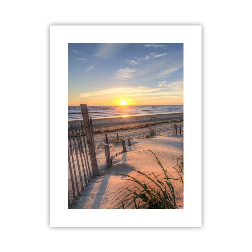 Pôster - Brilho e sombra do vento - 30x40 cm