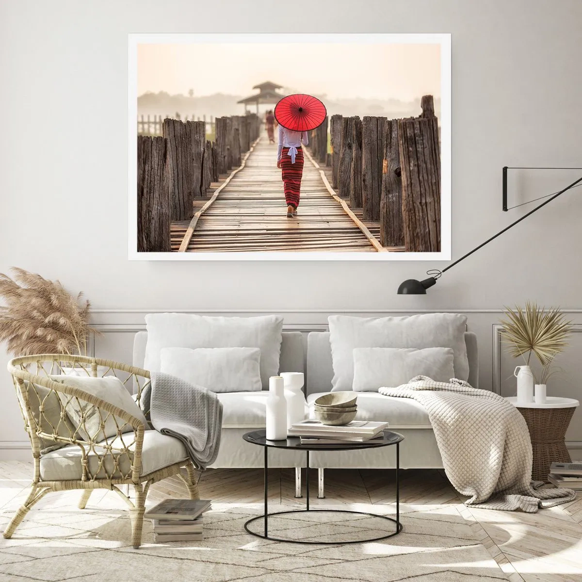 Pôster - Na ponte velha - 70x50 cm