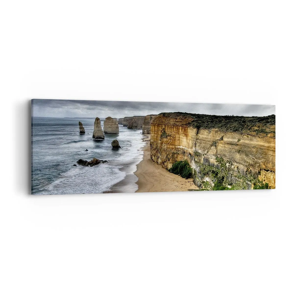 Quadro em tela - Beleza crua - 90x30 cm