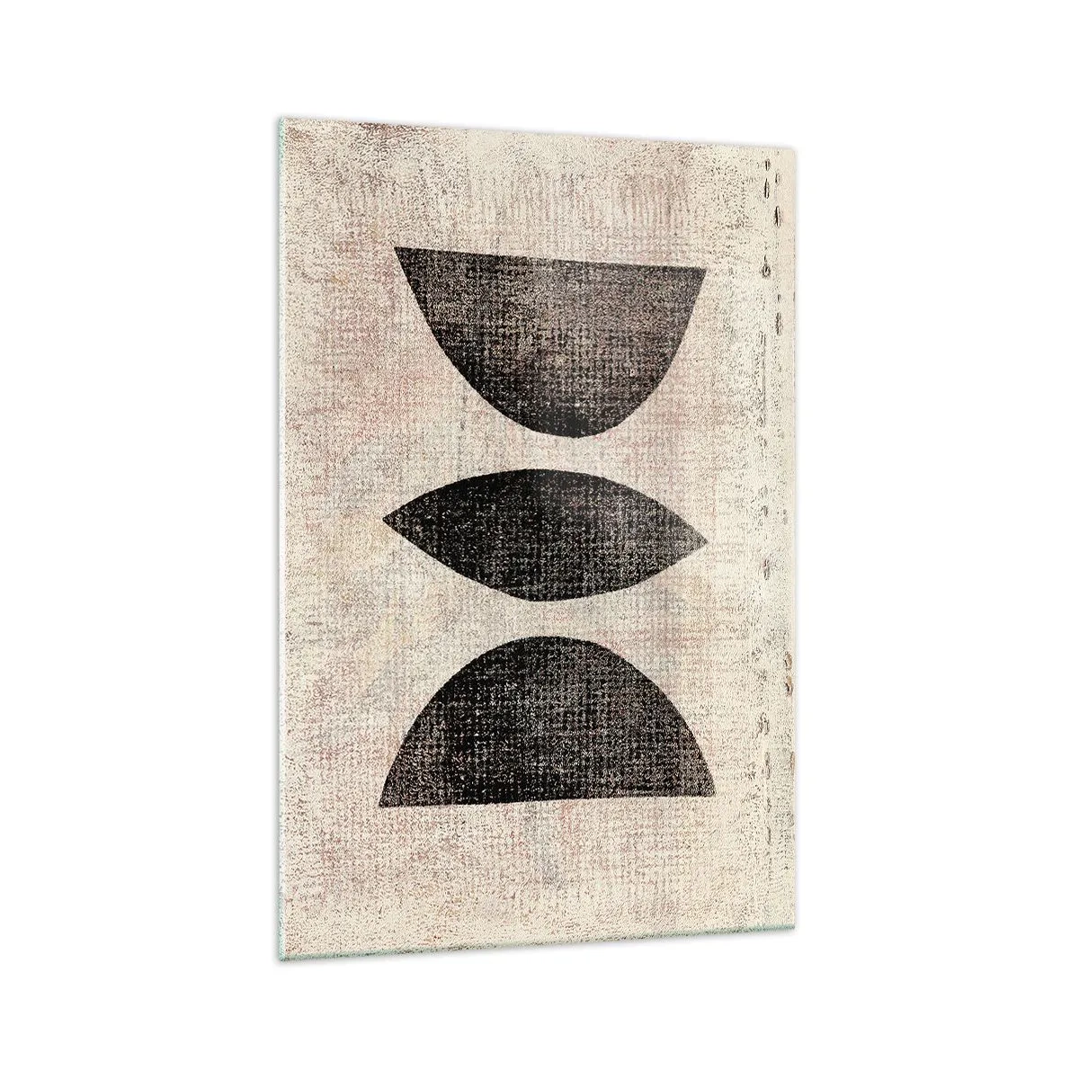 Quadro em vidro - Abstração étnica - 70x100 cm