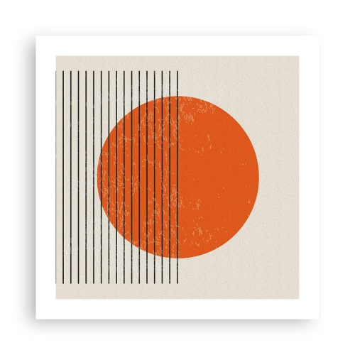 Pôster - Sempre sol - 50x50 cm