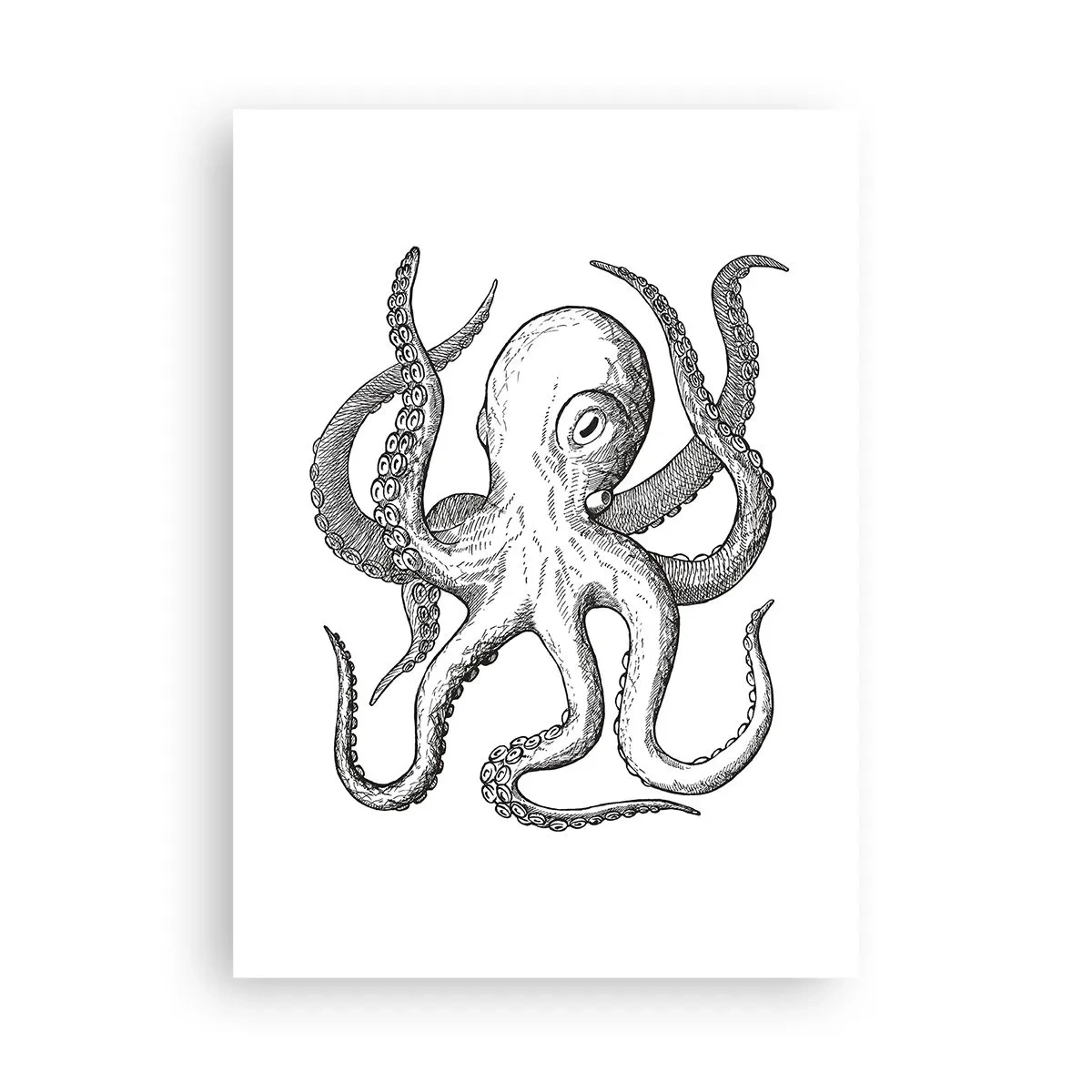 Pôster - Dançando com as ondas - 50x70 cm