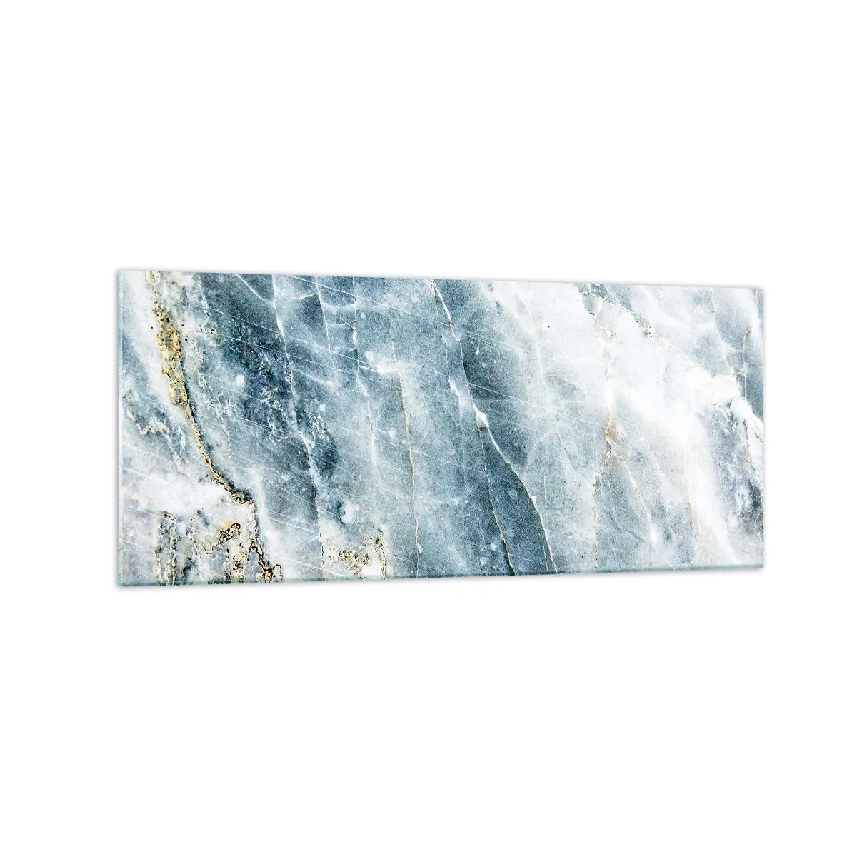 Quadro em vidro - O mundo do Gelo - 120x50 cm