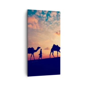 Quadro em tela - O misterioso espírito do Oriente - 55x100 cm