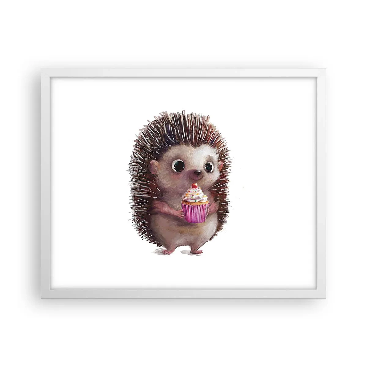 Pôster em moldura branca - A celebração é diária - 50x40 cm