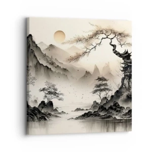 Quadro em tela - O charme único do Oriente - 30x30 cm