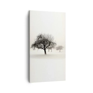 Quadro em tela - Sono de inverno - 45x80 cm