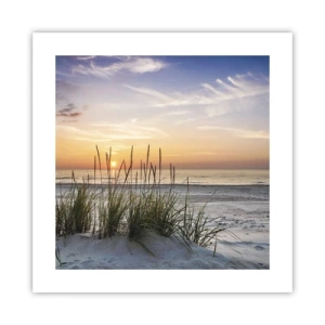 Pôster - Olhe, pense, sinta - 40x40 cm