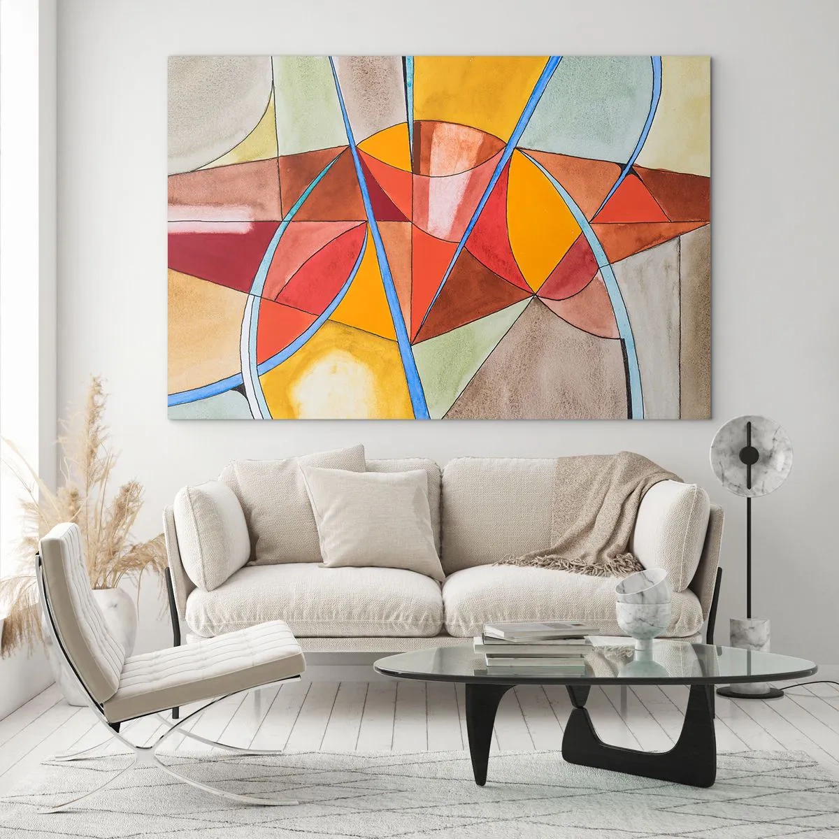 Quadro em vidro - Carrossel, carrossel dos sonhos - 100x70 cm