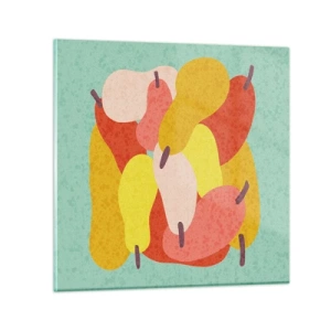 Quadro em vidro - Experimente o sol de verão - 60x60 cm