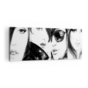 Quadro em tela - Beleza multiplicada - 120x50 cm