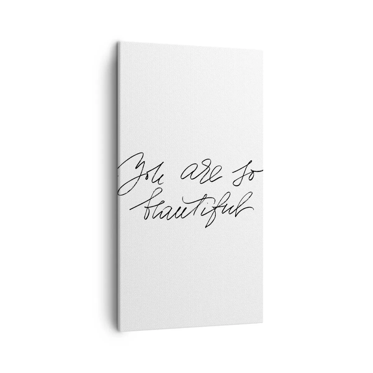 Quadro em tela - De verdade, acredite... - 45x80 cm