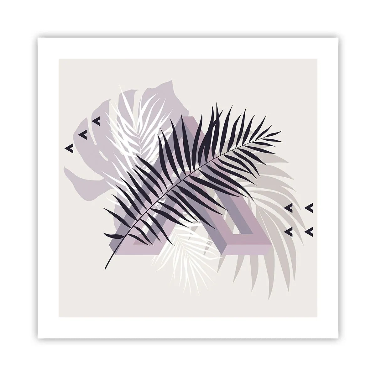 Pôster - A sombra de uma sombra - 50x50 cm